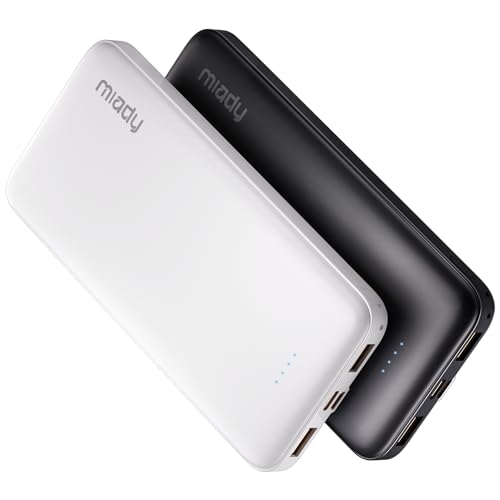 Miady 10,000mAh Power Bank (2-pack)