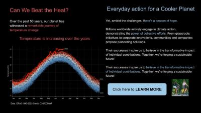 Example of the customized data story