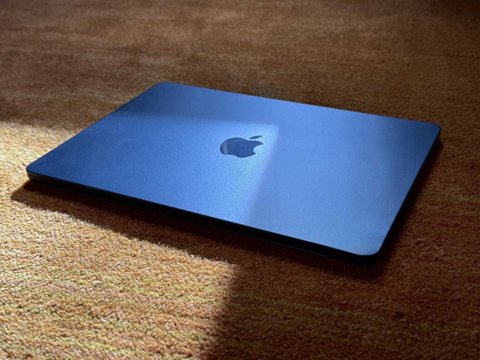 A 13-inch MacBook Air with the lid closed.