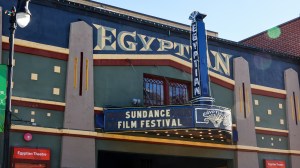 The Egyptian Theatre in Park City, Utah during the 2025 Sundance Film Festival.