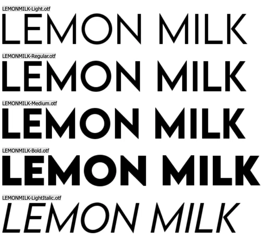 lemon milk