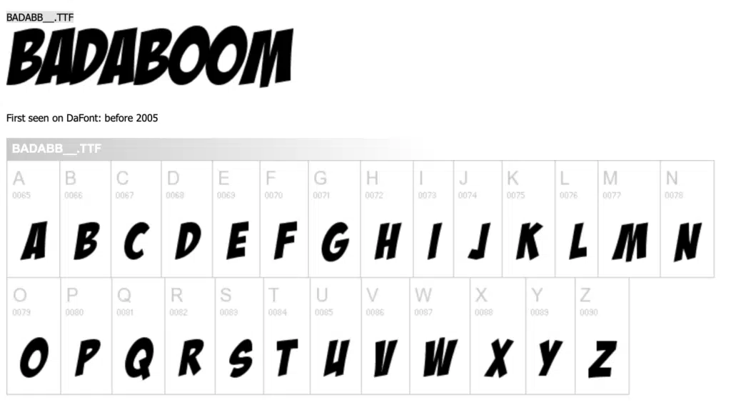 Badaboom BB