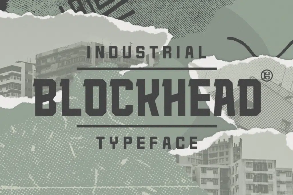 Blockhead Typeface