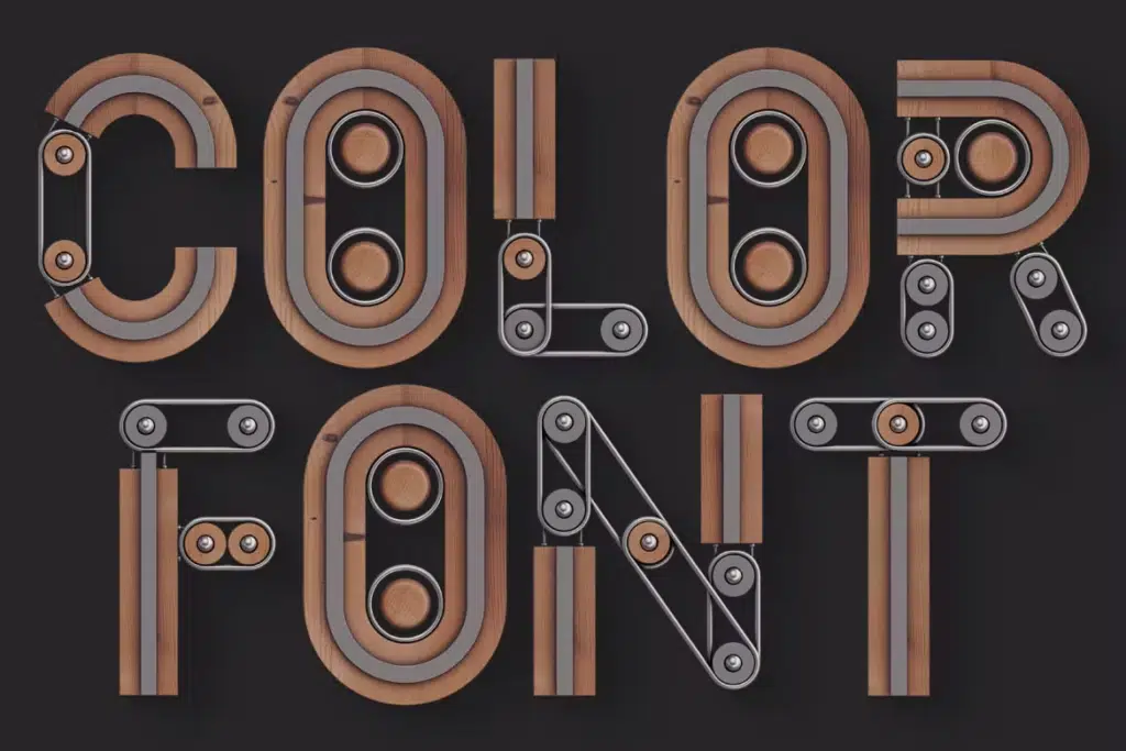 Creator - Color SVG Font