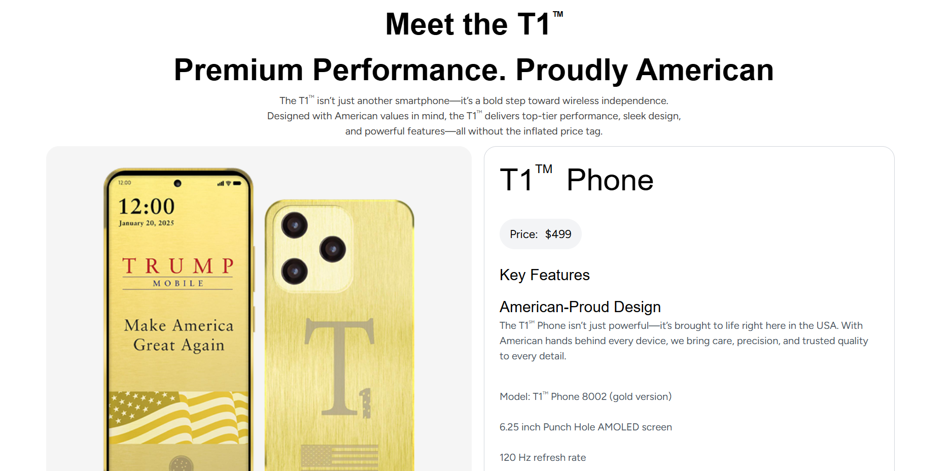 Prepared to Be Shocked: Trump T1 Phone Might Not Be Made In USA 6