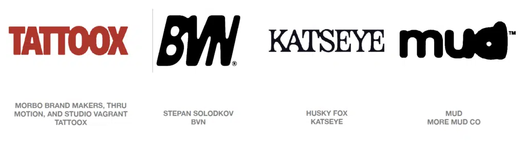 Logo Design Trend 2025: Typemelts