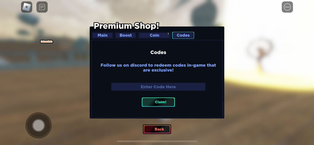 Codes - Enter codes for great rewards