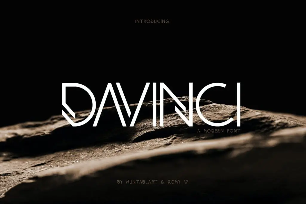 DAVINCI Fonts Modern Sans
