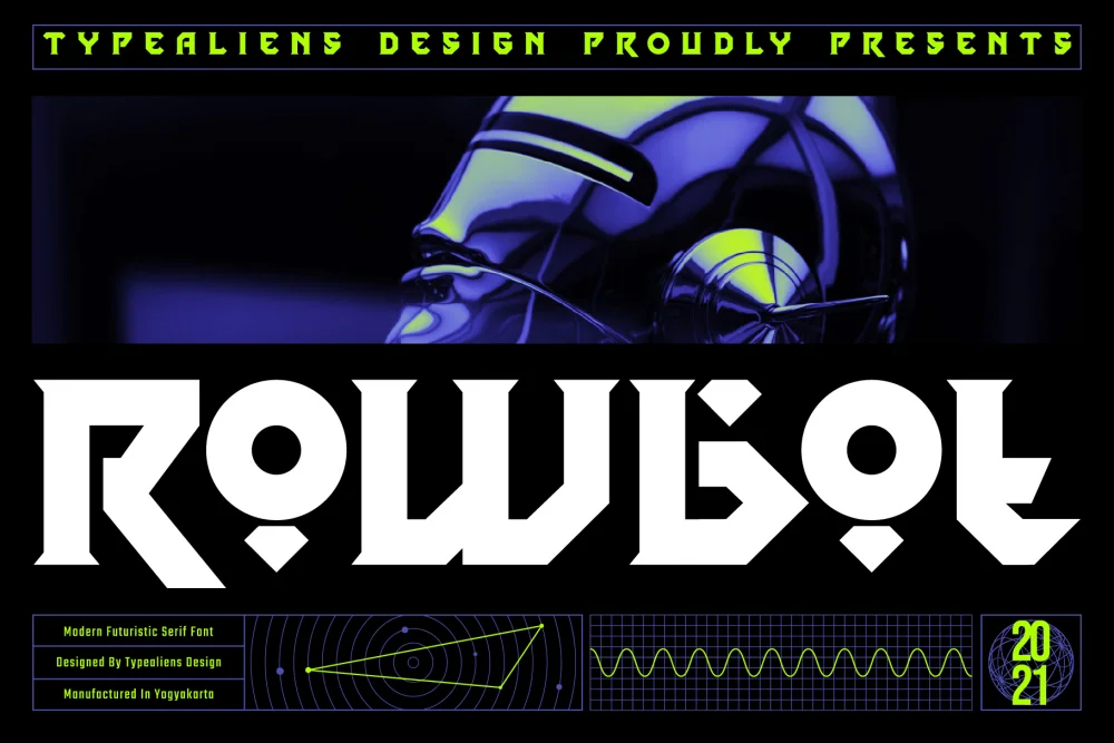 Rowbot Typeface