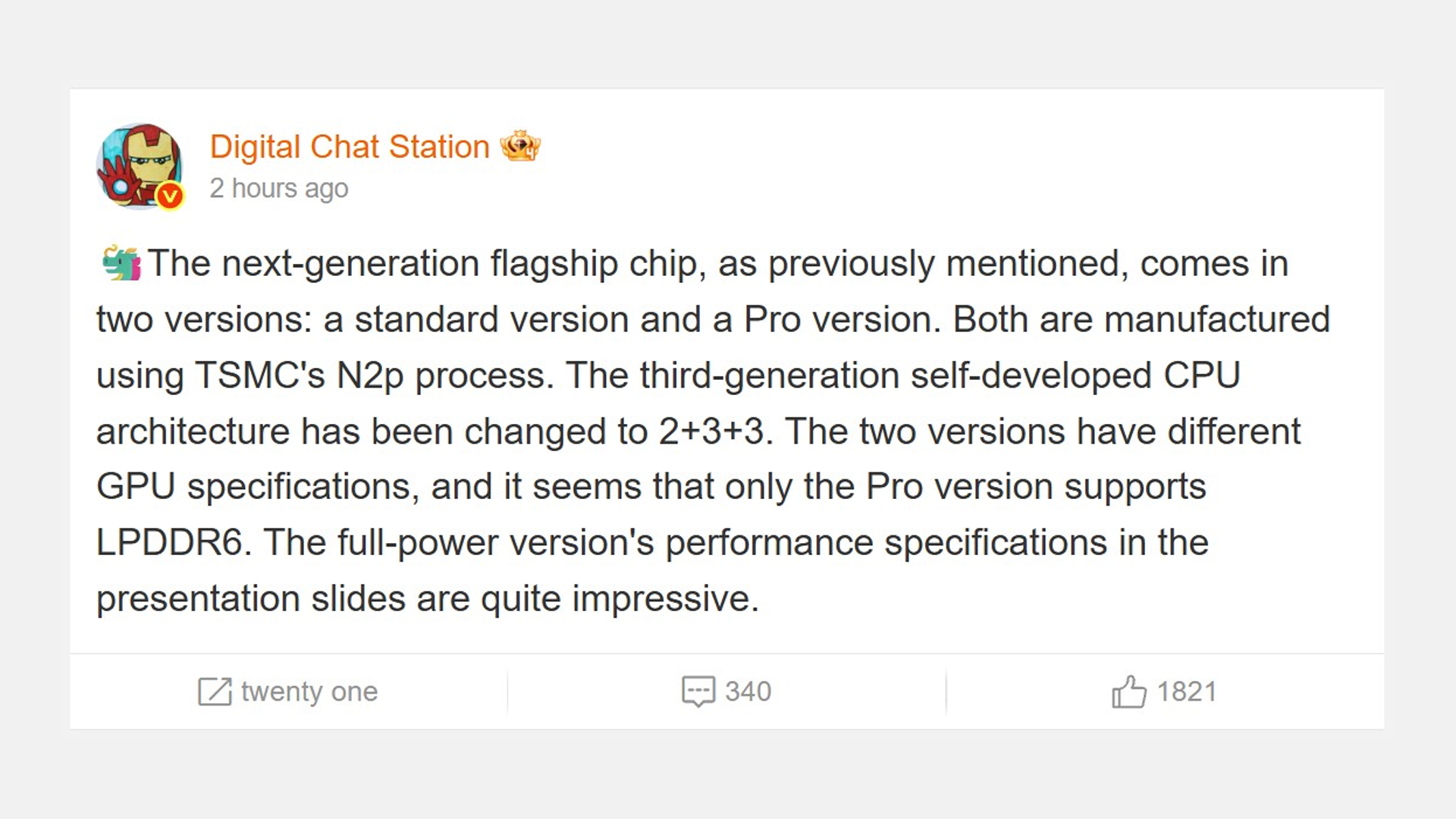 Snapdragon 8 Elite Gen 6 Rumored With Pro Variant