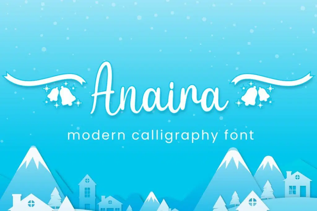 Anaira - Christmas Font