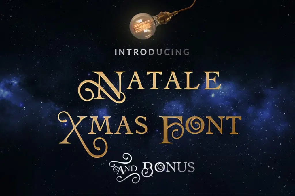 Natale Christmas Font 